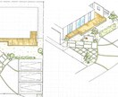 建築家が家の間取り図面、外構図面をセットで考えます 変形土地で中々いい間取り、外構ができない方にオススメです！ イメージ6