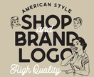 海外ブランドの様なLOGOを作ります カフェやアパレルなど、シンプルでアメリカンなロゴ専門 イメージ1