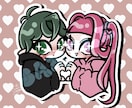 カラフルポップなアイコン描きます 個性を活かした、あなただけのイラスト イメージ1