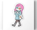 シンプルで愛される企業キャラデザイン作ります 著作権譲渡込み、ブランディングからポーズ違い等対応可 イメージ2