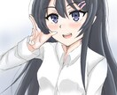 スマホ・PC等の壁紙用イラスト作成ます アニメキャラ・オリジナルキャラのイラスト壁紙を作成します。 イメージ1