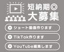 YouTube/TikTok/SNS 編集します 短納期◎大手企業でSNS運用していたプロが作成します！ イメージ1