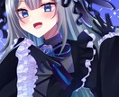 キラキラかわいいバストアップイラストを描きます ギャルゲ塗りで魅力的で鮮やかなイラストならお任せください! イメージ4