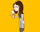 SDサイズでカートゥーン風イラストを作成します SNSのアイコンやトプ画などにご利用ください！ イメージ2
