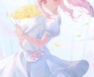 修正何度でも！キラキラで可愛いイラストお届けします アイコン、立ち絵、1枚絵などお描きします◎ イメージ10