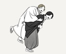 カップル・家族写真を抜け感イラストにします ｜ゆるっとした雰囲気で｜フルカラーが基本料金内｜ イメージ5