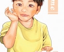 優しいタッチのお子さまの似顔絵お描きします 水彩のあたたかな似顔絵❁⃘*.ﾟ似ているとご好評です♡ イメージ3