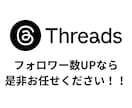 スレッズのフォロワー100人増やします ✨30名様限定価格✨オプションで200人以上も可能です✨ イメージ2