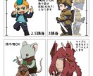 3頭身のデフォルメイラスト描きます アイコン・サムネ・グッズなどに！ イメージ3