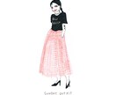 オシャレ・ファッション系イラスト・似顔絵描きます アイコンや印刷物をセンス良くアピールしよう イメージ4