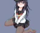 キャラクターイラストお描かきます アイコンから全身絵、背景有の絵までお描きします！ イメージ10