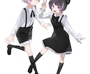 商用可 / 全身立ち絵 お描きします Live2D用のパーツ分けも可能です！ イメージ5