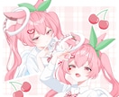 サムネイル・キービジュ✦一枚絵イラスト作成します 商用利用OK！サムネ・お披露目・キービジュなど♥ イメージ5