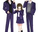 キャラクターの立ち絵イラストを描きます 商用利用可！グッズ用やTRPG用の立ち絵などに最適です イメージ1