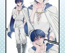即納品！全身立ち絵を描きます 透明感のある、繊細なキャラクターイラスト イメージ3