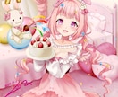 明るく元気で可愛いイラストを描きます アイコンイラストから背景付き一枚絵など、幅広く描きます！ イメージ8