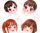 サムネ、キャラクター作成、アイコン等、描きます あなたのための素敵なイラストを誰よりも安く提供。 イメージ1