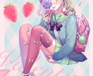 歌ってみたイラスト・立ち絵など1枚絵お描きします ご希望に沿ったイラストを制作いたします！ イメージ3