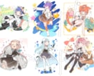 背景込みの一枚絵製作致します 特徴的なデザインが欲しい方向け イメージ2