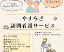 飲食、イベント、広告など様々なチラシ作成します 初めての方も安心！◎ご要望を伺いながら制作します！ イメージ4