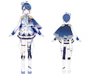 衣装デザイン制作いたします VTuberさん衣装、キャラクター衣装デザインします！ イメージ10