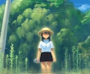 静かに寄り添う世界観の一枚絵をお描きします MV・装画・動画用・個人観賞用などに イメージ10