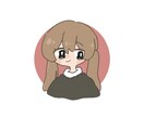 SNS等で使える女の子アイコンイラストをかきます 胸上から頭までの女の子です。かわいいおんなのこが得意です！ イメージ2