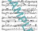 耳コピでピアノ楽譜を作成します 高品質音源によるデモ音源も提供します。アレンジも対応可です イメージ2
