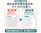 長文や複数資料を読みやすく要約・整理します 要点を残し、目的と読み手に合わせて分かりやすく再構成 イメージ3