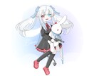 修正何度でも◎“可愛い”アイコンを描きます 貴方だけの可愛いアイコンイラストを作成致します。 イメージ2