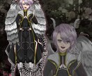 配信媒体で使える立ち絵を作成します IRIAM用の立ち絵の作成。実績10件以上あり！！ イメージ8