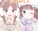 修正何度でも◎一枚絵、立ち絵可愛いイラスト描きます 歌ってみた動画・アイコン・お誕生日・お祝い・グッズ制作など！ イメージ9