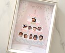 1歳のお誕生日にも◎バーステーポスターお作りします 可愛いチューリップ&ケーキのデザイン/女の子におすすめ◎ イメージ8