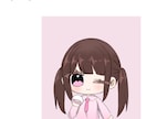 手に何かを持っているポーズのかわいい女の子描きます 小物を持っている可愛いイラスト、量産イラスト！☆背景透過無料 イメージ3