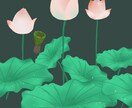 オシャレなお庭や公園のイラスト描きます あなたのお庭をイラストにします イメージ1