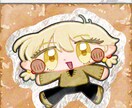 大きなおめめが可愛い♡デフォルメイラスト描きます 丸い目やフォルムが特徴の、シンプルなミニキャラクターです！ イメージ2