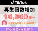 TikTokの再生回数を10,000回増加させます 再生数＋10,000回～ TikTok宣伝・拡散します！ イメージ9