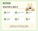 ココナラ出品文を1か所だけなおします 冒頭・タイトル・FAQを読みやすく イメージ3