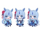 デフォルメ・SD・ミニキャライラストを描きます アイコンやグッズ制作などにも！ イメージ3