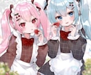 アイコンなどのイラストを描きます ふんわりした印象のイラストを描きます。 イメージ2