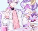 特別な日を彩る一枚絵描きます 人物＋背景の一枚絵、記念日や一枚絵MVにも！ イメージ7