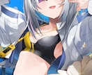 商用利用可・かっこいい／かわいいイラスト描きます 歌ってみた・サムネイル・ロゴなどお気軽にご相談下さい！ イメージ3