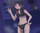可愛い女の子のアイコンや1枚絵を描きます 文字入れも出来ます！親しみやすいイラスト！！ イメージ3