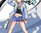 カッコイイ！かわいい！ご希望のイラストお描きします サムネや背景、立ち絵、挿絵など、複数の絵柄で対応します イメージ2