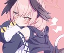 ポップかわいい！✎ご希望のイラストお描きします 修正は色ラフの段階まで無料＆無制限でお受けします！ イメージ1