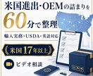 米国進出・OEMの詰まりを60分で整理します はじめての方にも安心！アメリカ市場での成功をお手伝い イメージ1