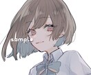 アイコン・立ち絵用イラストを制作いたします SNSや動画サイト、TRPGなどにてお使いいただけます イメージ1