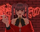 あなたのキャラで歌ってみたなどのイラスト制作します あなたのキャラのあなた用のイラストを制作 イメージ1