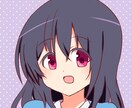 シンプルでかわいいキャラアイコンを描きます かわいい女の子、男の子のアイコンを即日お渡しします！ イメージ1