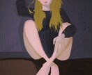 可愛いアニメ系、リアルよりの厚塗りイラスト描けます お客様のご要望に沿って絵を描かせていただきます。 イメージ5